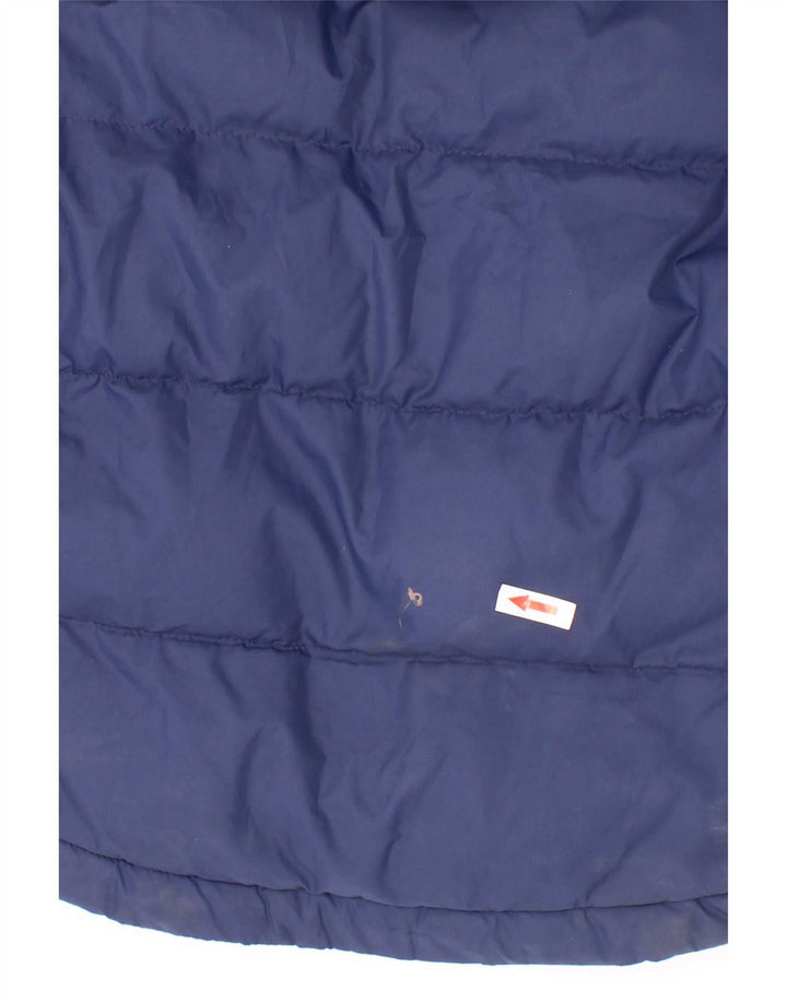 Timberland Veste matelassée à capuche pour garçon 4-5 ans Bleu marine Polyester
