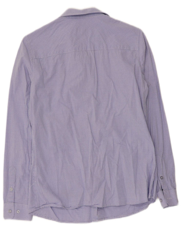 U.S. Polo Assn. Chemise Femme EU 38 Vichy Bleu Moyen