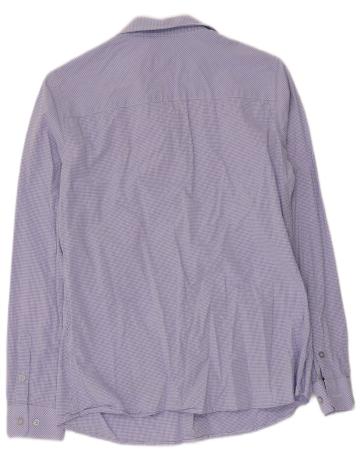 U.S. Polo Assn. Chemise Femme EU 38 Vichy Bleu Moyen