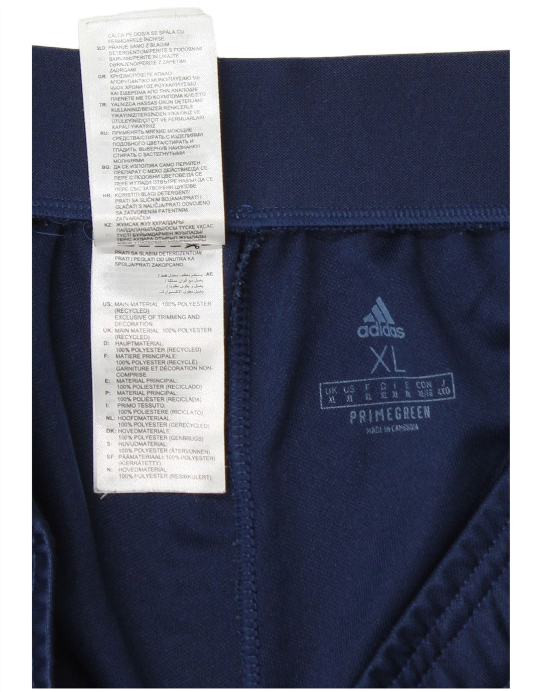 Adidas Pantalon de survêtement Aeroready pour homme XL Bleu marine Polyester