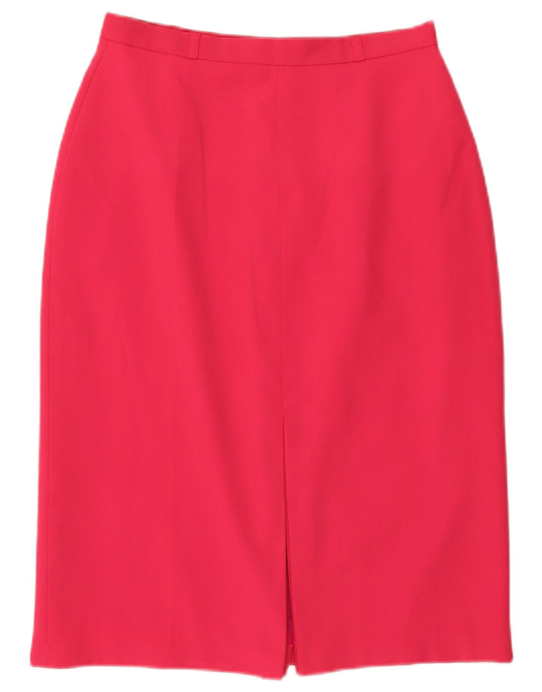 jupe crayon femme vintage UK 14 Moyen W28 Polyester Rose