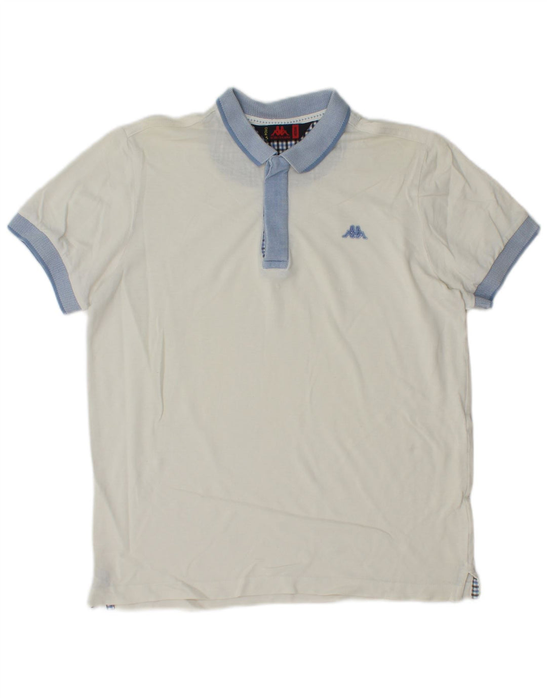 Kappa Polo Rugby Homme Blanc Moyen