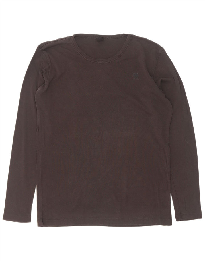 G-Star Homme Top Manches Longues Coton Noir Moyen