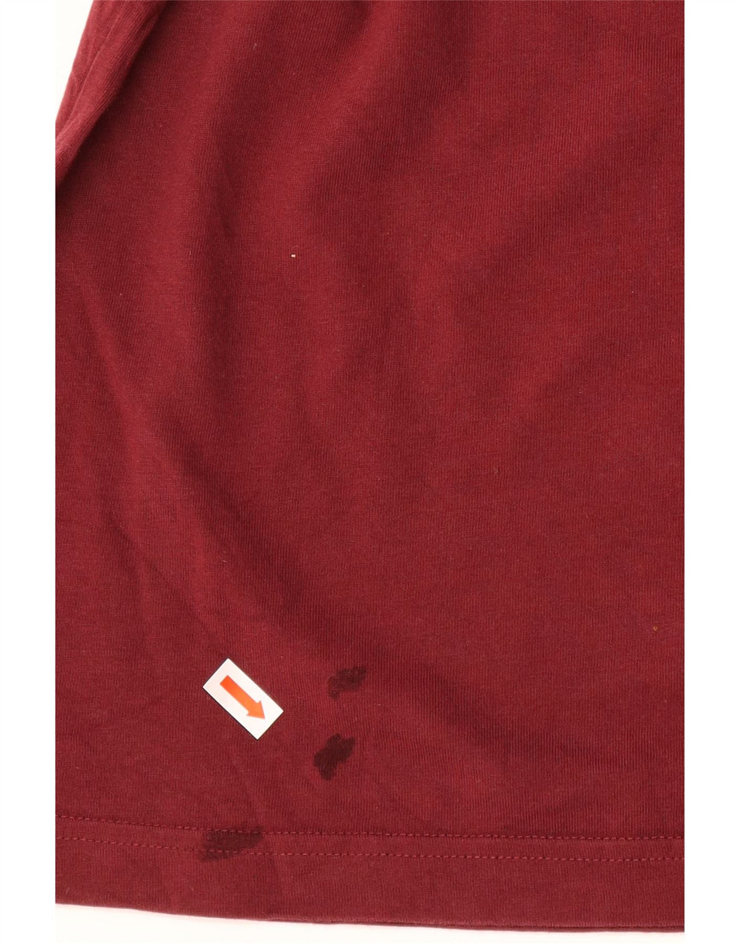 Calvin Klein T-Shirt Graphique Homme Rouge Moyen Coton