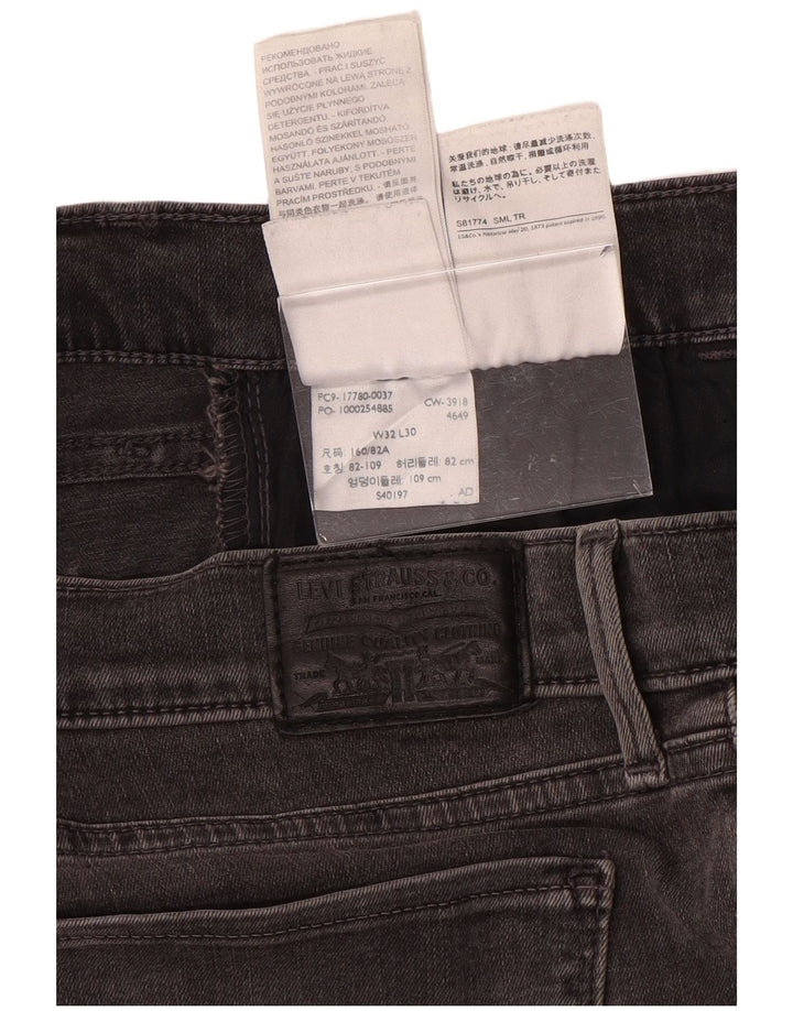 LEVI'S Jean 710 Super Skinny Femme W32 L30 Gris Coton
