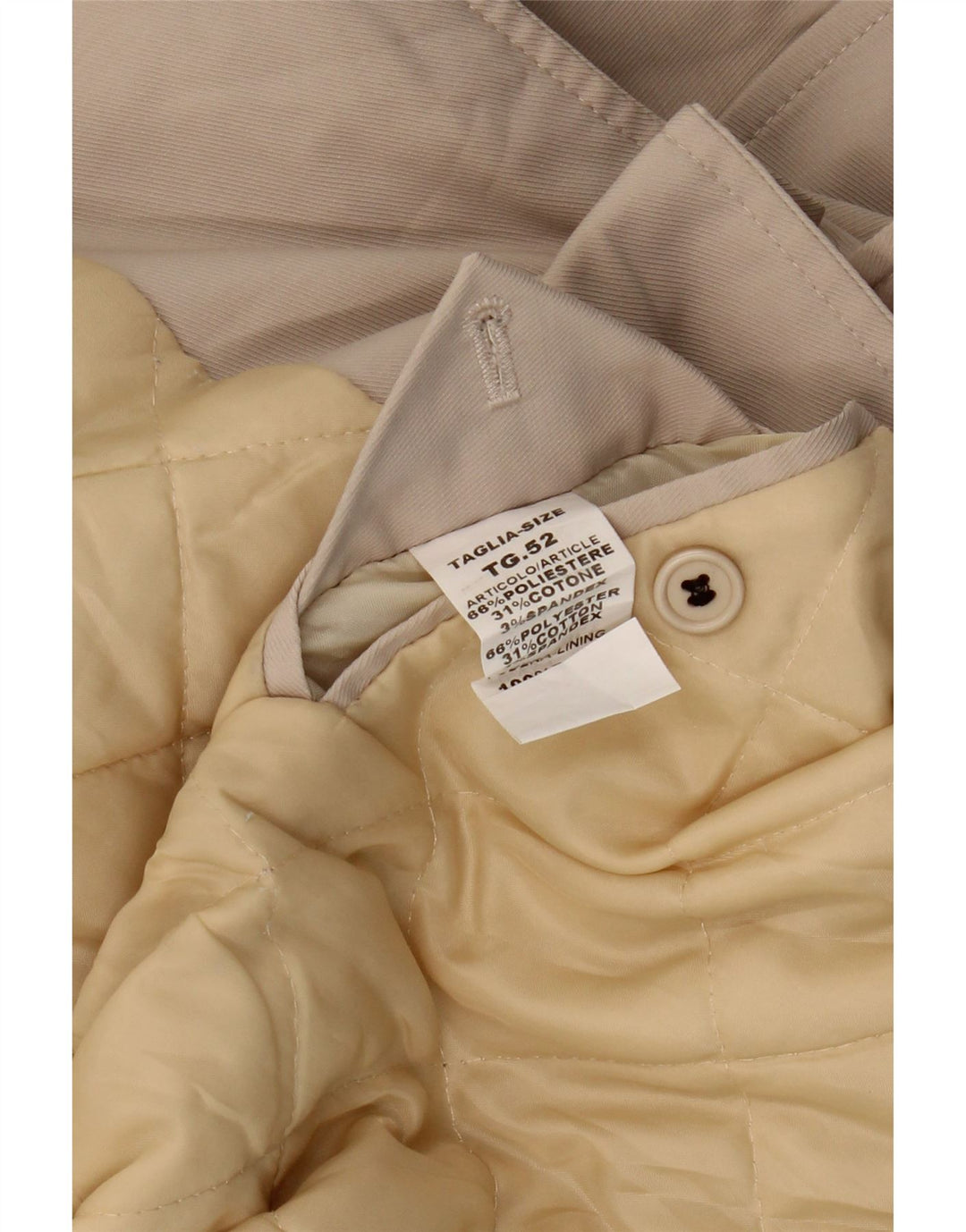 CESARE PACIOTTI Mens Overcoat IT 52 XL Grey Cotton Vintage Cesare Paciotti and Second-Hand Cesare Paciotti from Messina Hembry 