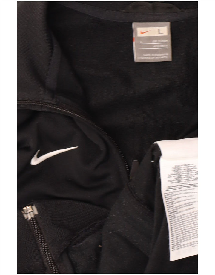 NIKE Veste de survêtement Inter Milan Garçon 12-13 ans Noir Polyester