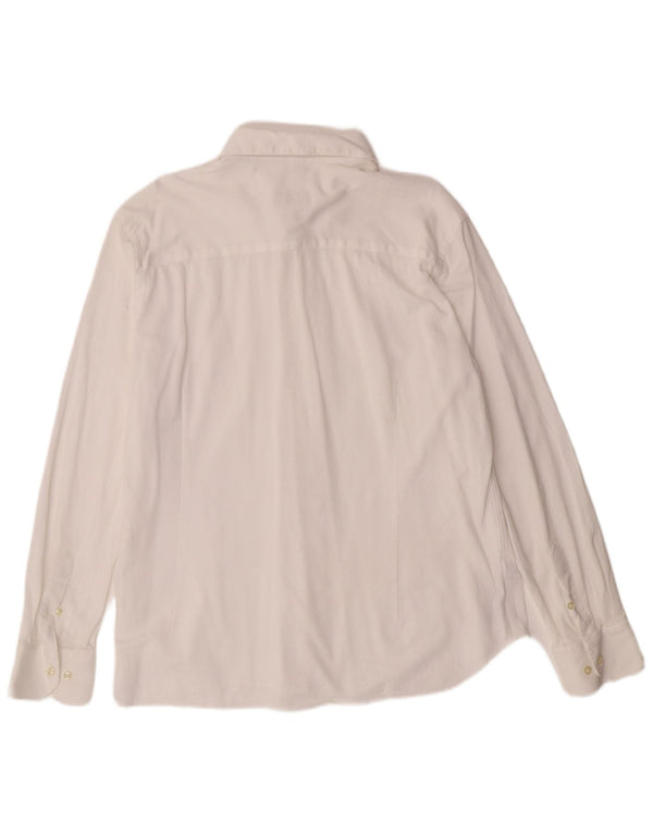 Massimo Dutti Chemise Homme 2XL Coton Blanc