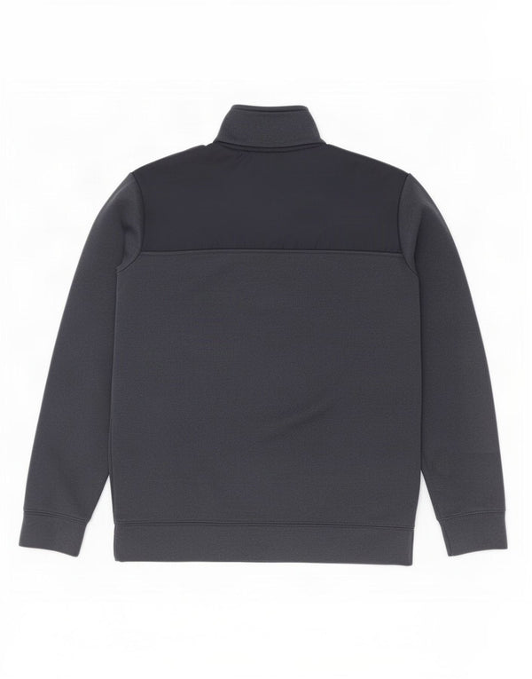 The North Face Boys Sweatshirt Jumper 14-15 Years XL Navy Blue Colourblock