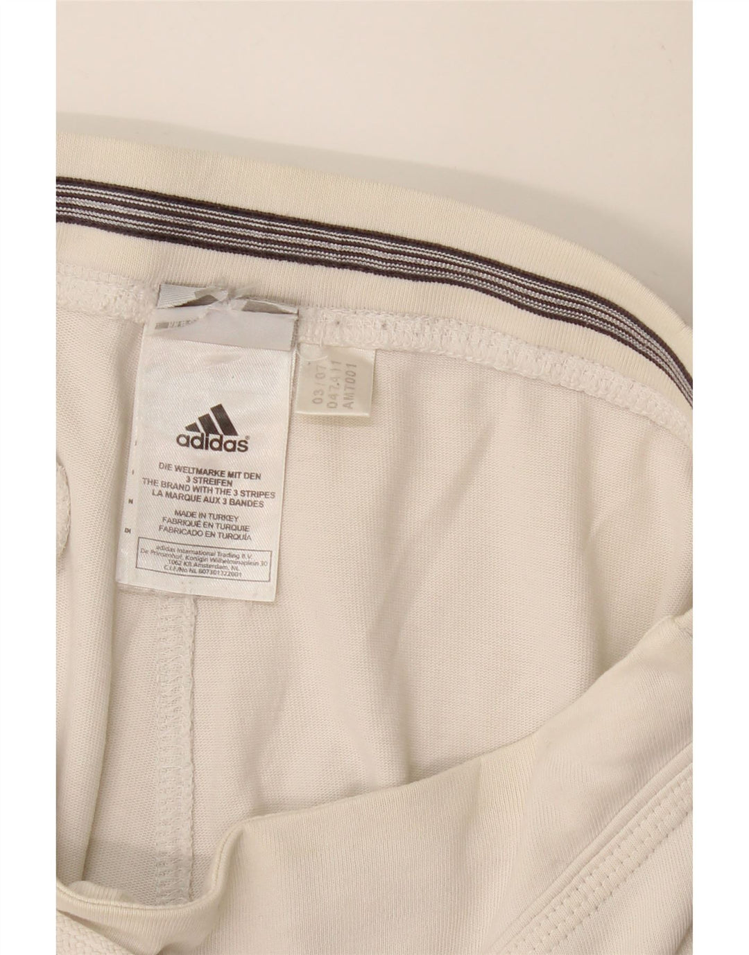 ADIDAS Pantalon de survêtement pour femme UK 14 Medium Blanc
