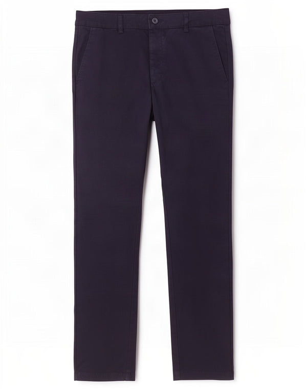 Zara Pantalon Chino Slim Homme EU 42 Large W32 L31 Bleu Marine