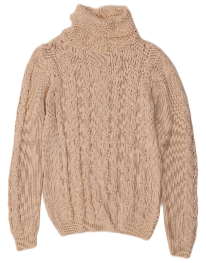 Esmara Pull col roulé pour femme UK 14/16 Medium Off White