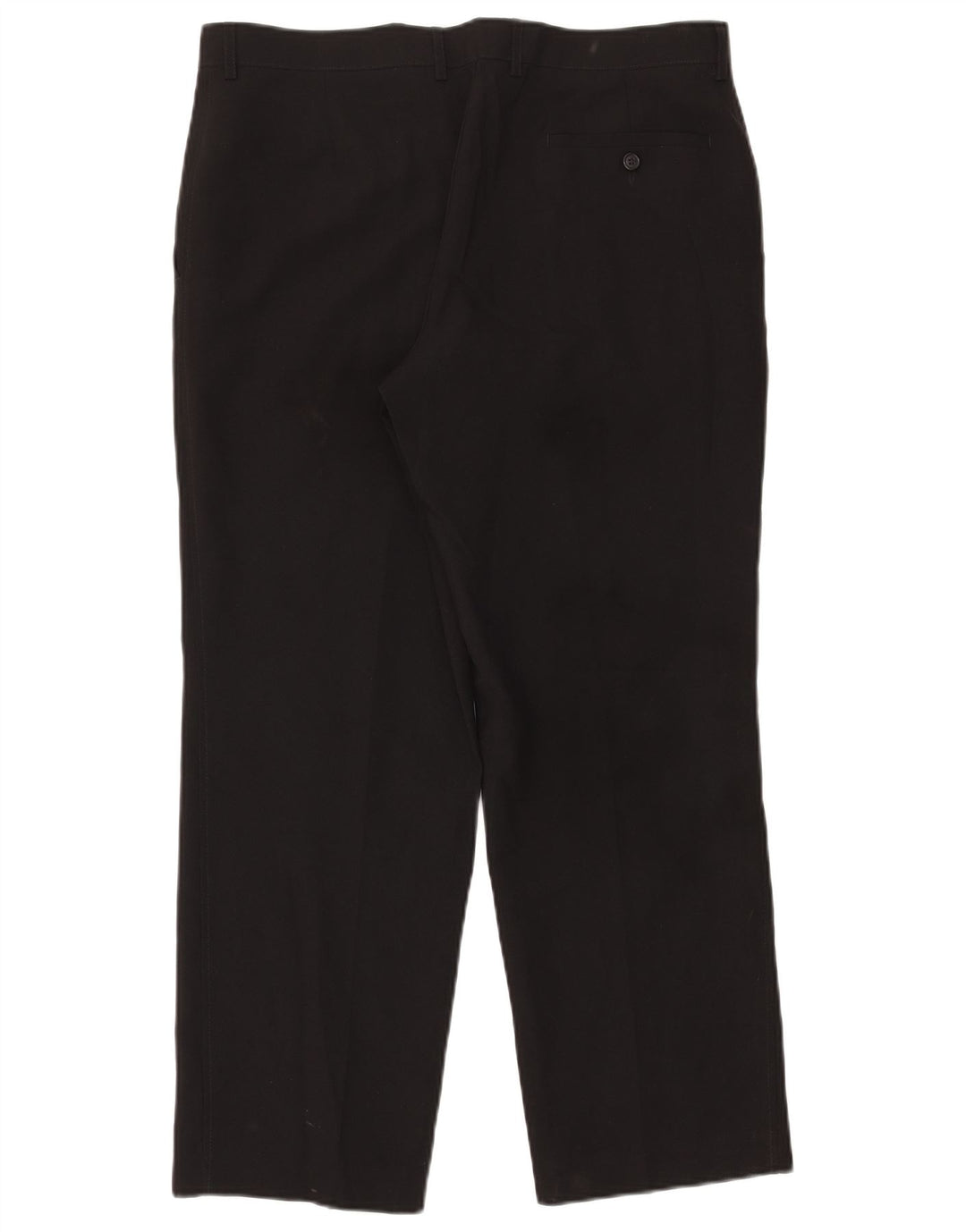 Marks & Spencer Pantalon Chino Droit Homme W36 L29 Noir Polyester