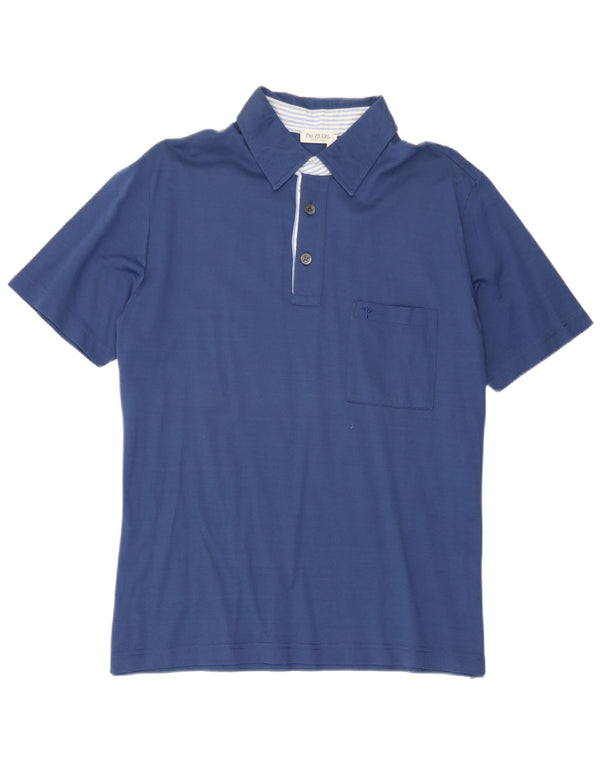 Pal Zileri Polo Homme XL Bleu Coton