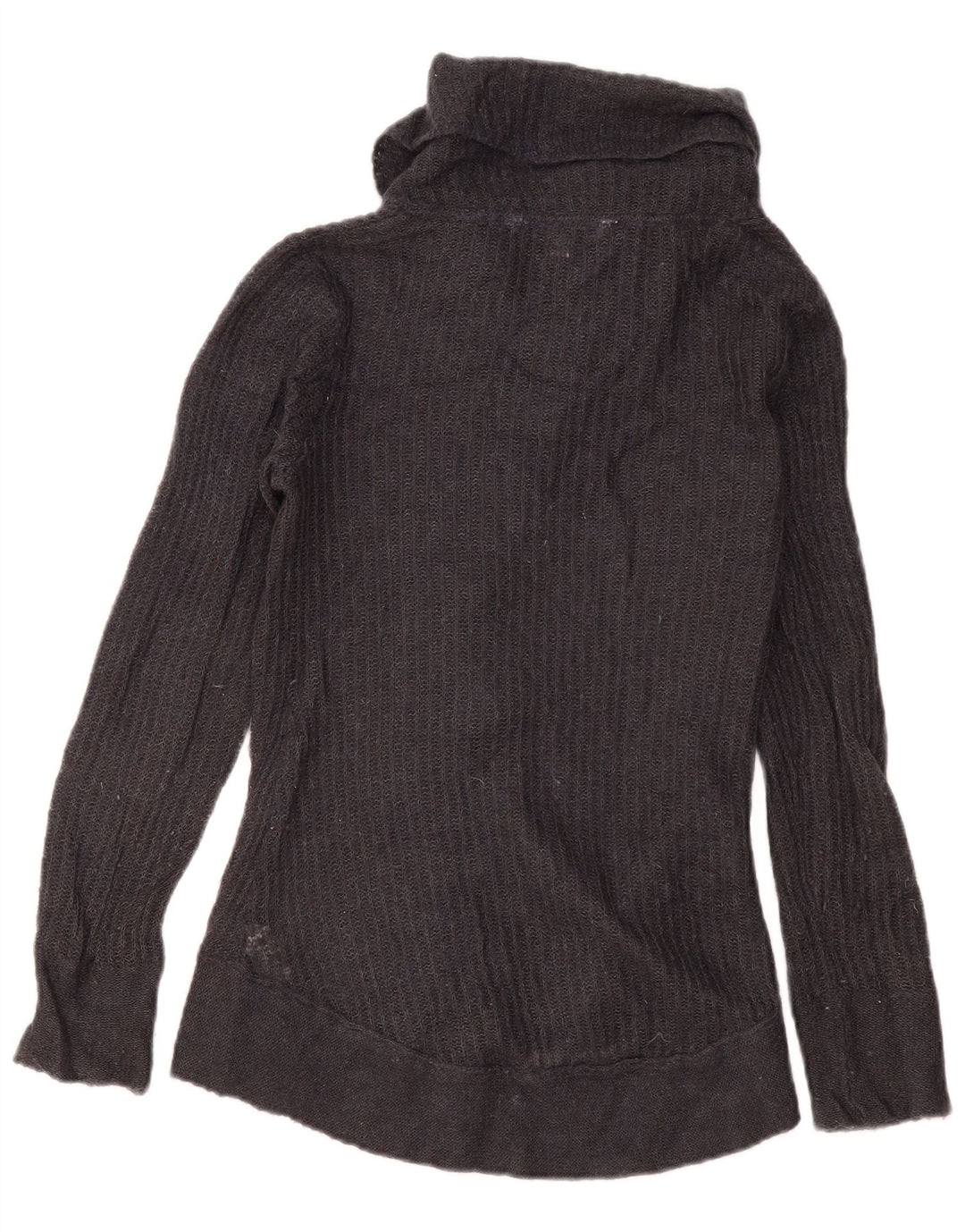 Fat Face Womens Cardigan Sweater UK 10 Petit Gris Acrylique