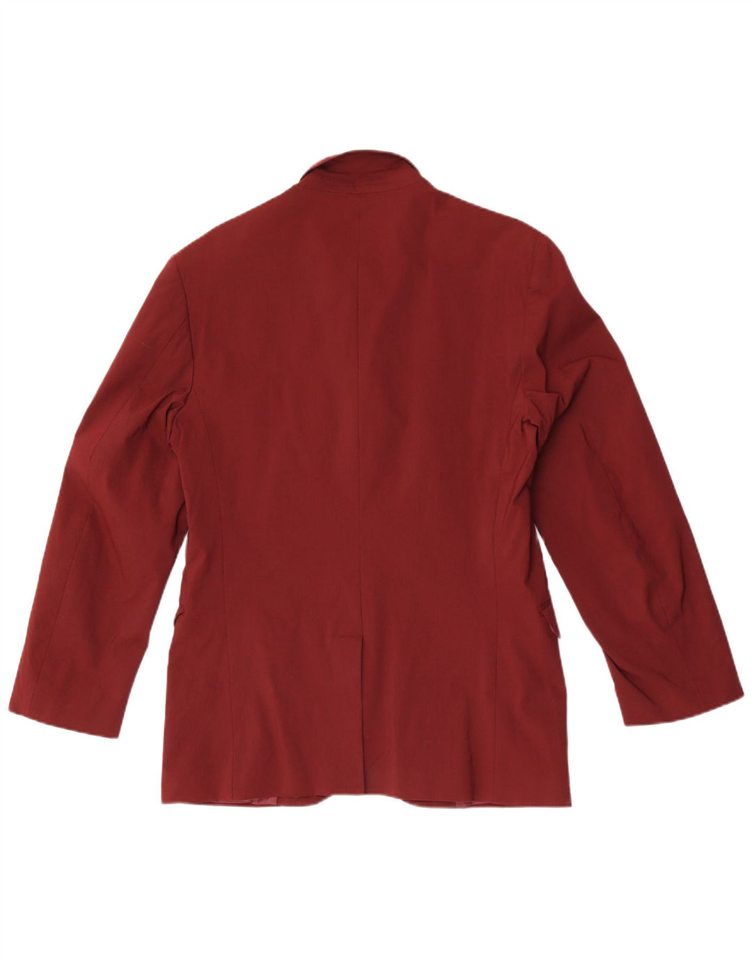 Moschino Veste blazer à 3 boutons pour homme UK 36 Small Maroon Viscose