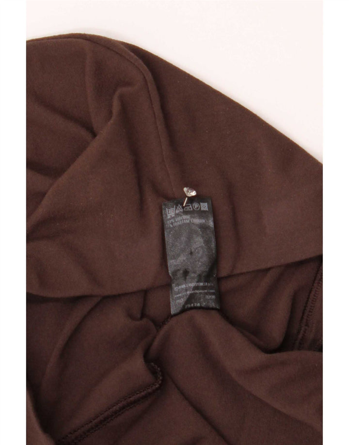 Marks & Spencer Legging évasé pour femme UK 42 Viscose marron moyen