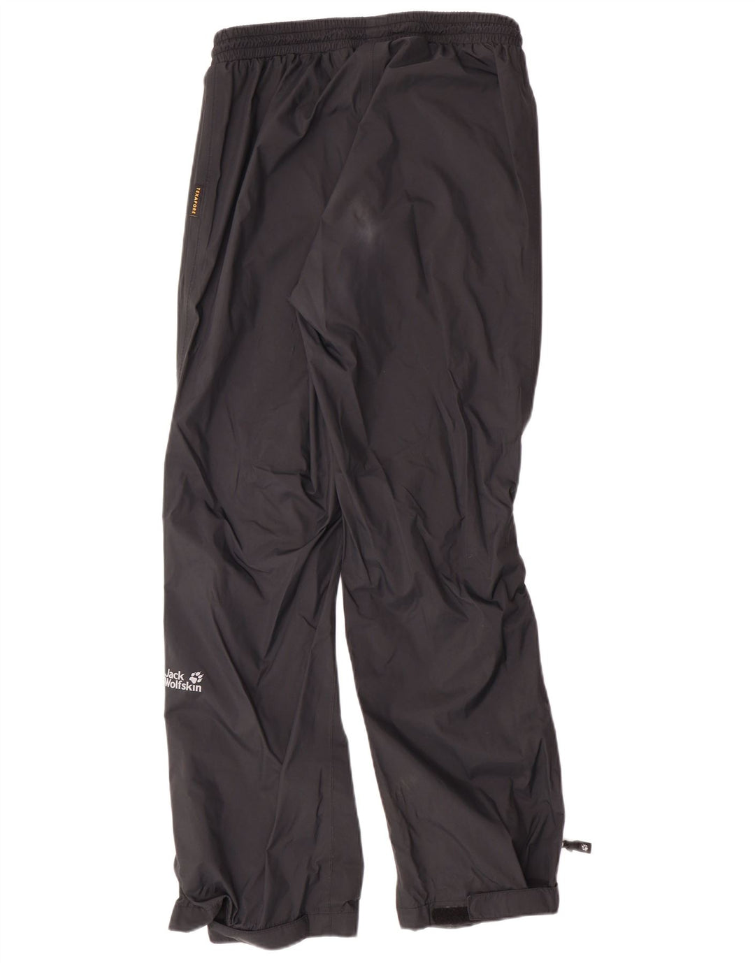 JACK WOLFSKIN Womens Tracksuit Trousers UK 12/14 Medium  Black Polyamide