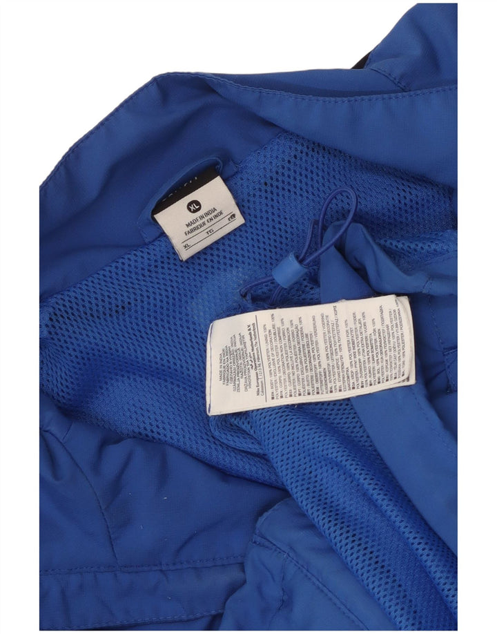 Nike Veste de survêtement pour homme XL Bleu Colorblock Polyester Sports