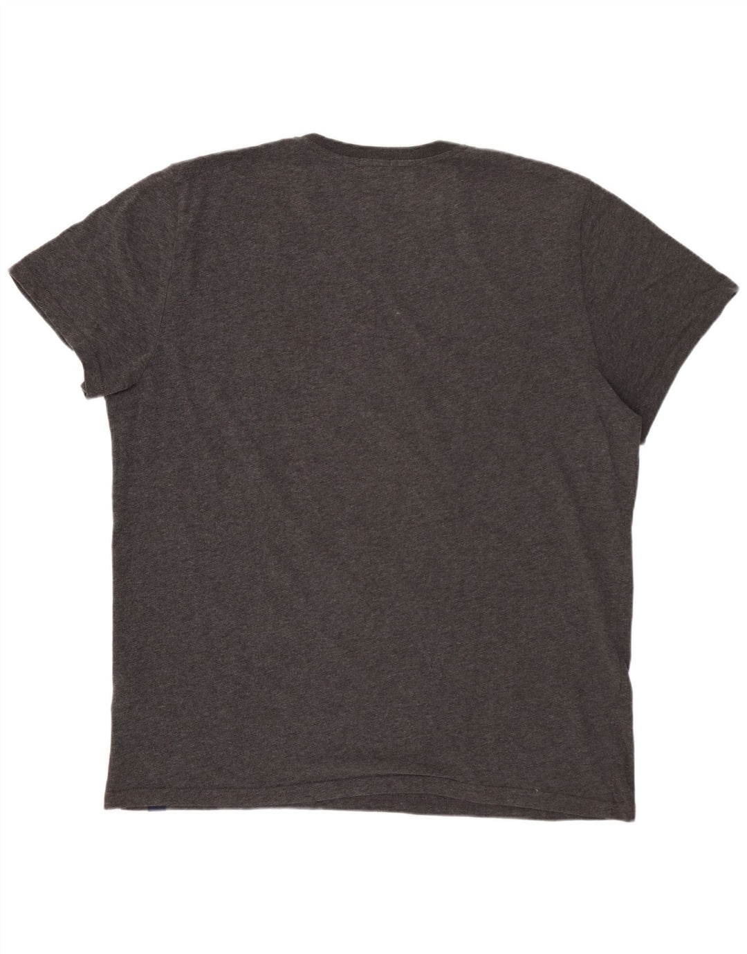 SUPERDRY T-Shirt Graphique Homme Top 3XL Gris Coton