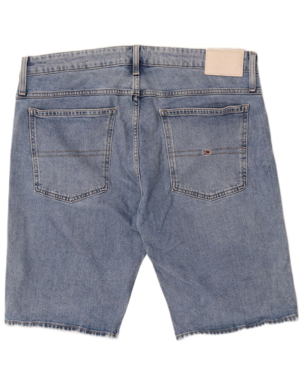 Tommy Hilfiger Short en jean pour homme W38 XL Bleu