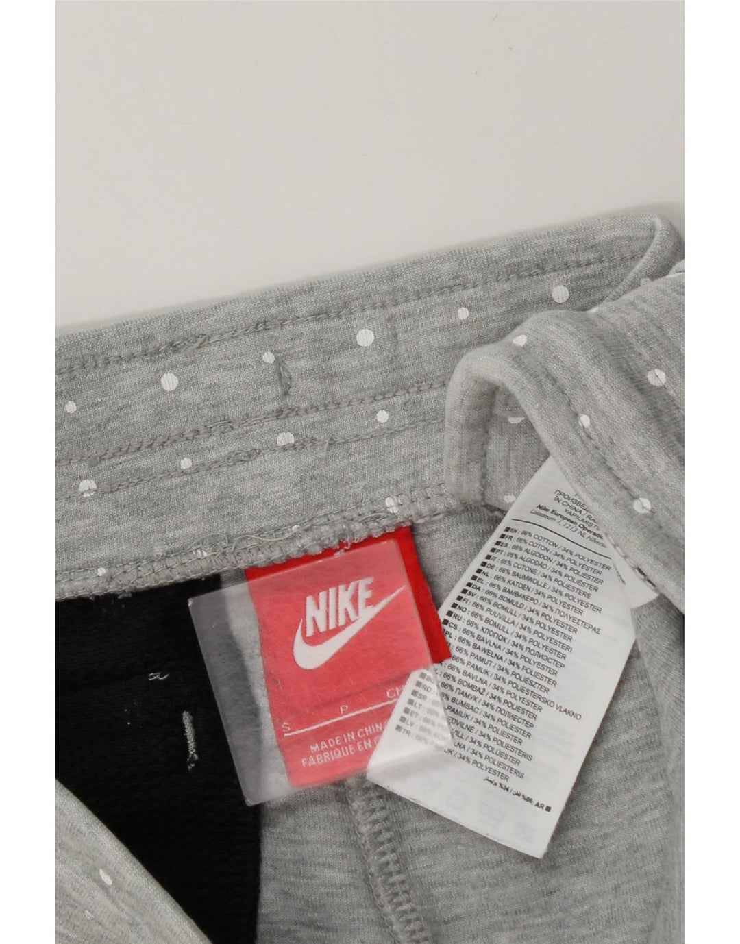 Nike Short de sport cargo pour homme en coton à pois Gris Taille S