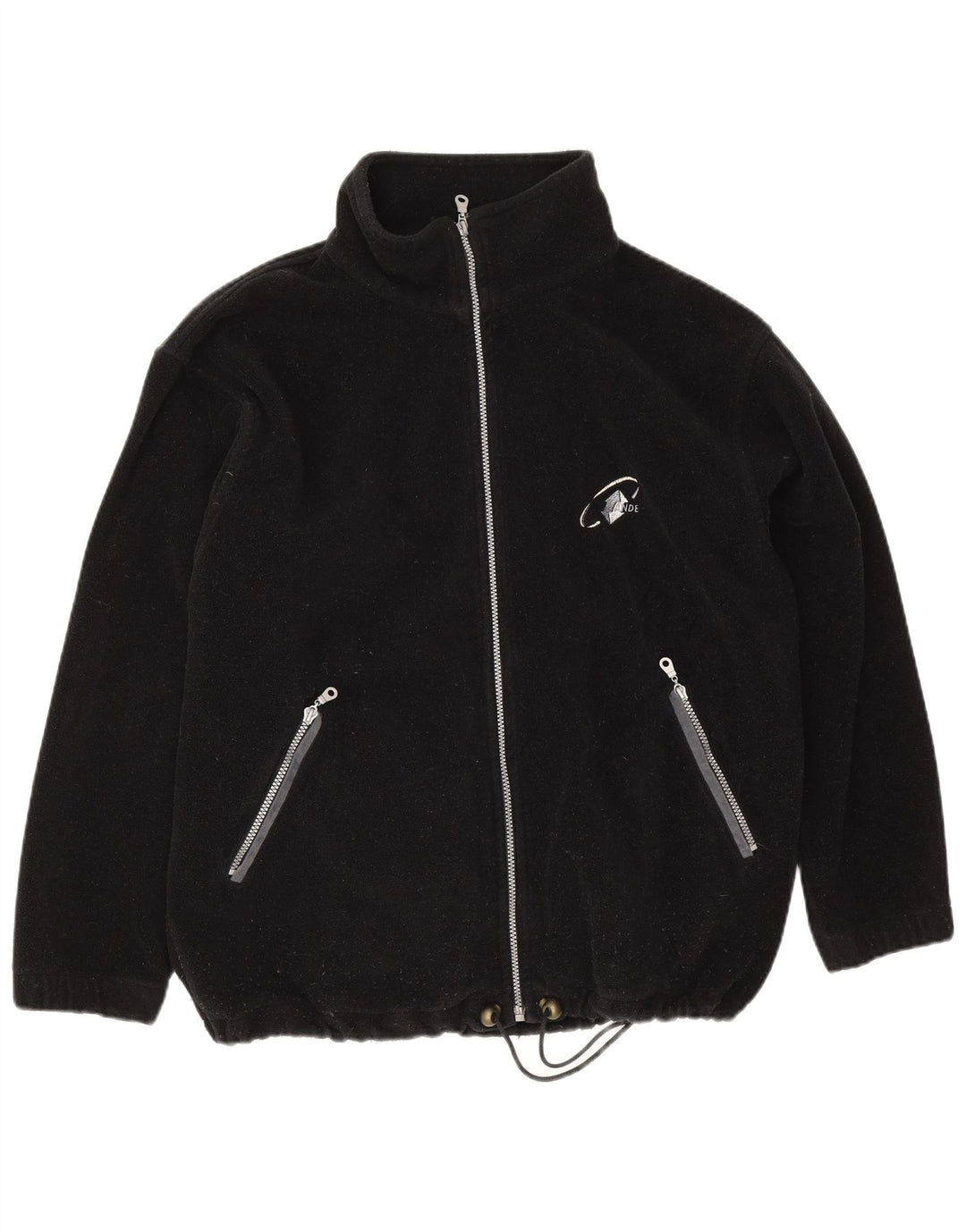 veste polaire homme vintage UK 42 XL Noir