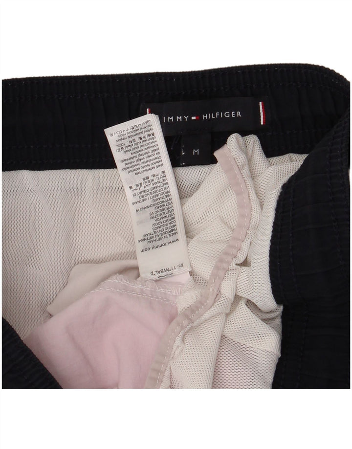 Tommy Hilfiger Short de Bain Homme Nylon Colorblock Blanc Moyen