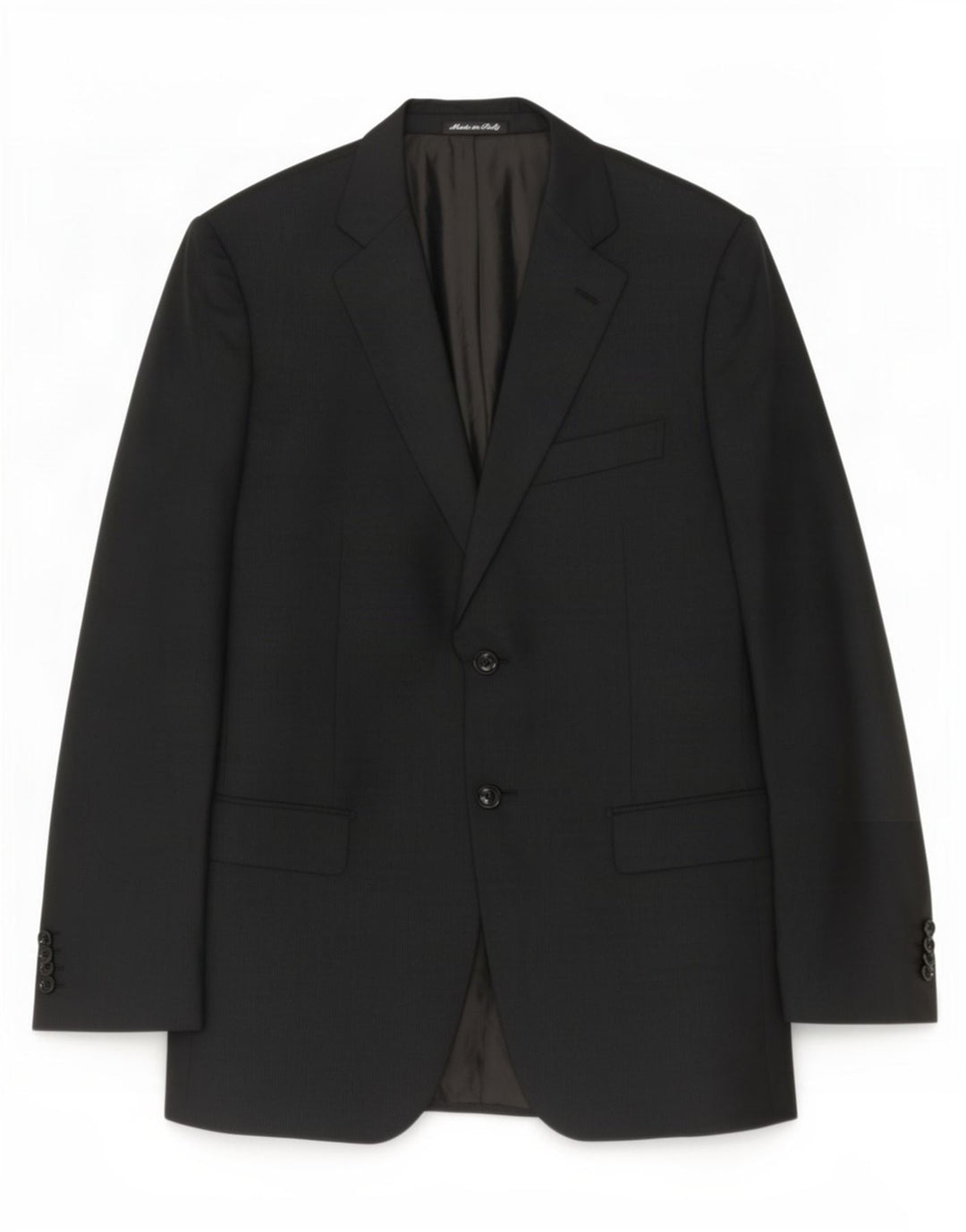 Pal Zileri Veste blazer à 2 boutons pour homme IT 50 en laine à fines rayures noires