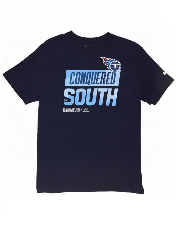 Nike Tennessee Titans T-shirt graphique pour homme XL Bleu marine