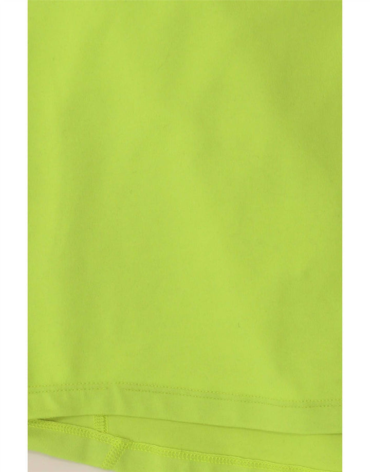 Nike Hommes Dri Fit Zip Neck Pull Survêtement Top 2XL Vert Polyester