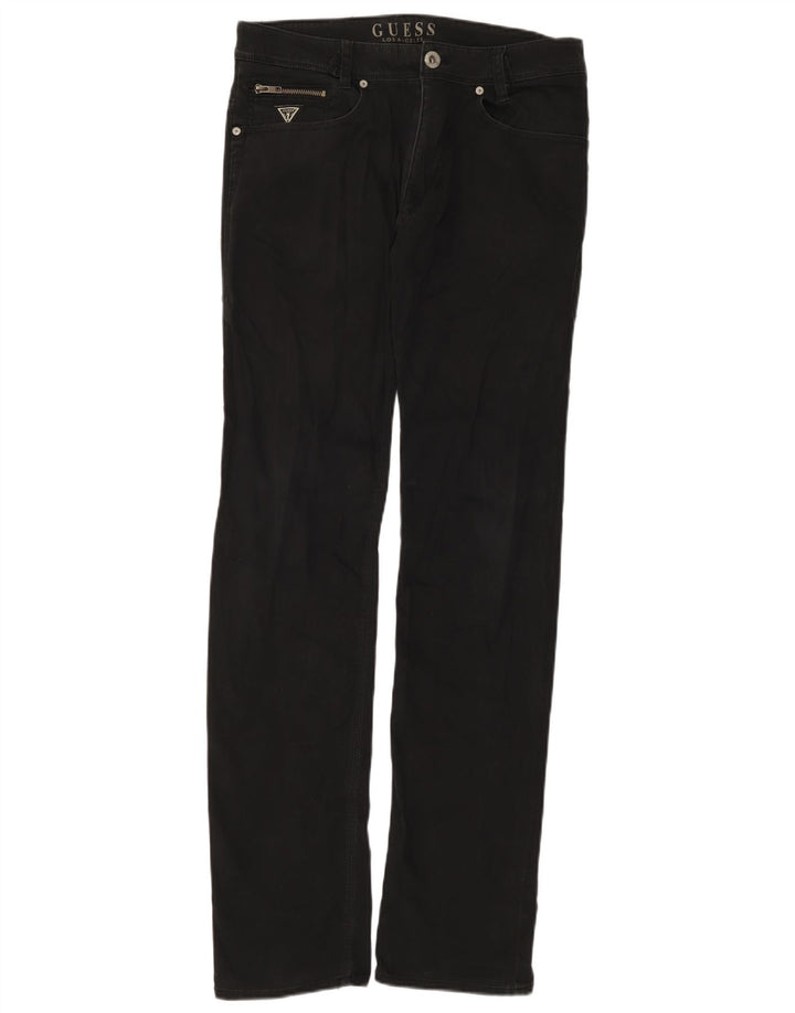 Guess Jean Slim Femme W30 L34 Noir Coton