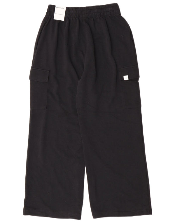 Nike Pantalon de survêtement cargo à jambe large pour fille 12-13 ans Large Noir Coton