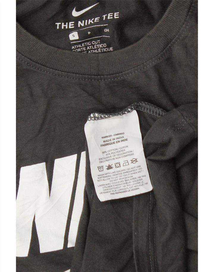 Nike Homme Coupe Athlétique Petit Gris Coton