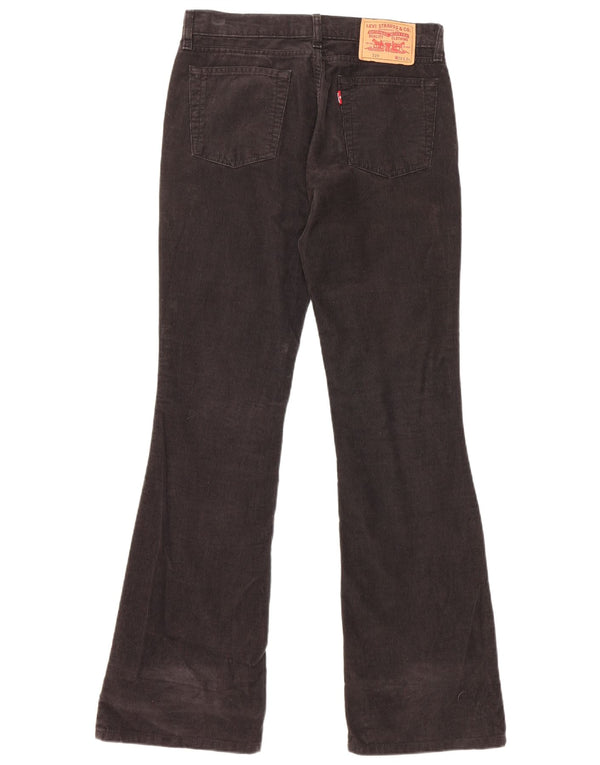 Levi's Pantalon 529 Flare Velours Côtelé Femme W28 L34 Marron Coton
