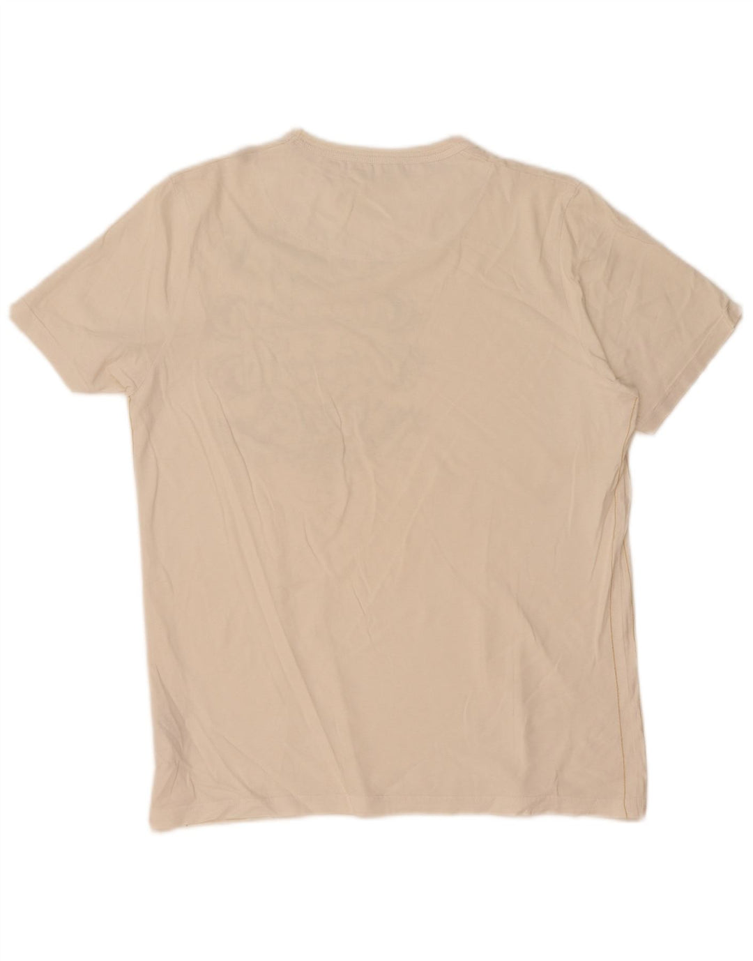 Ted Baker T-shirt graphique pour hommes Taille 3 Coton blanc moyen