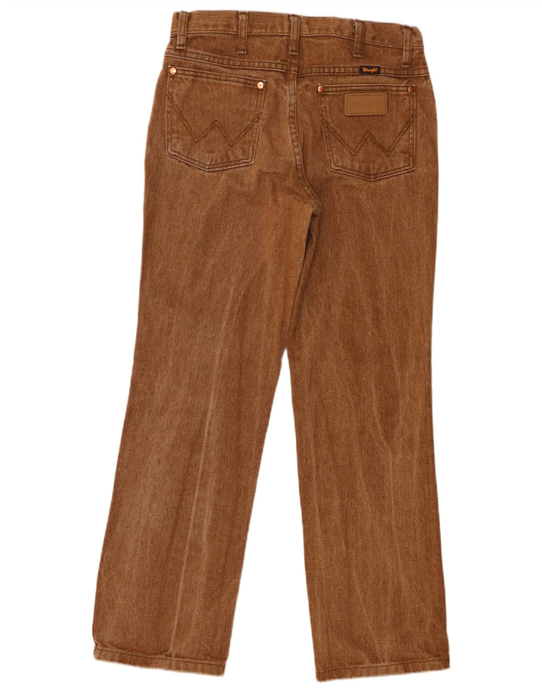 Wrangler Jean droit femme W30 L30 marron coton