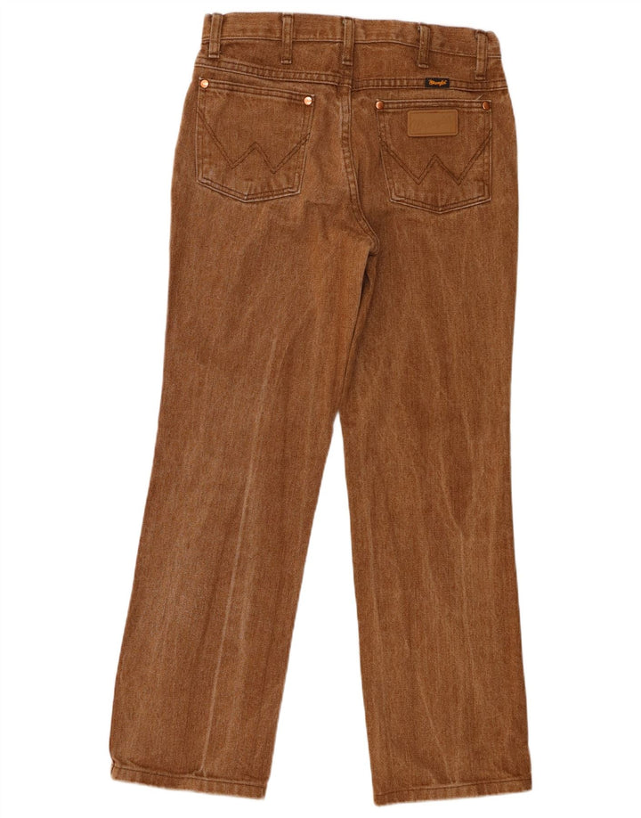 Wrangler Jean droit femme W30 L30 marron coton