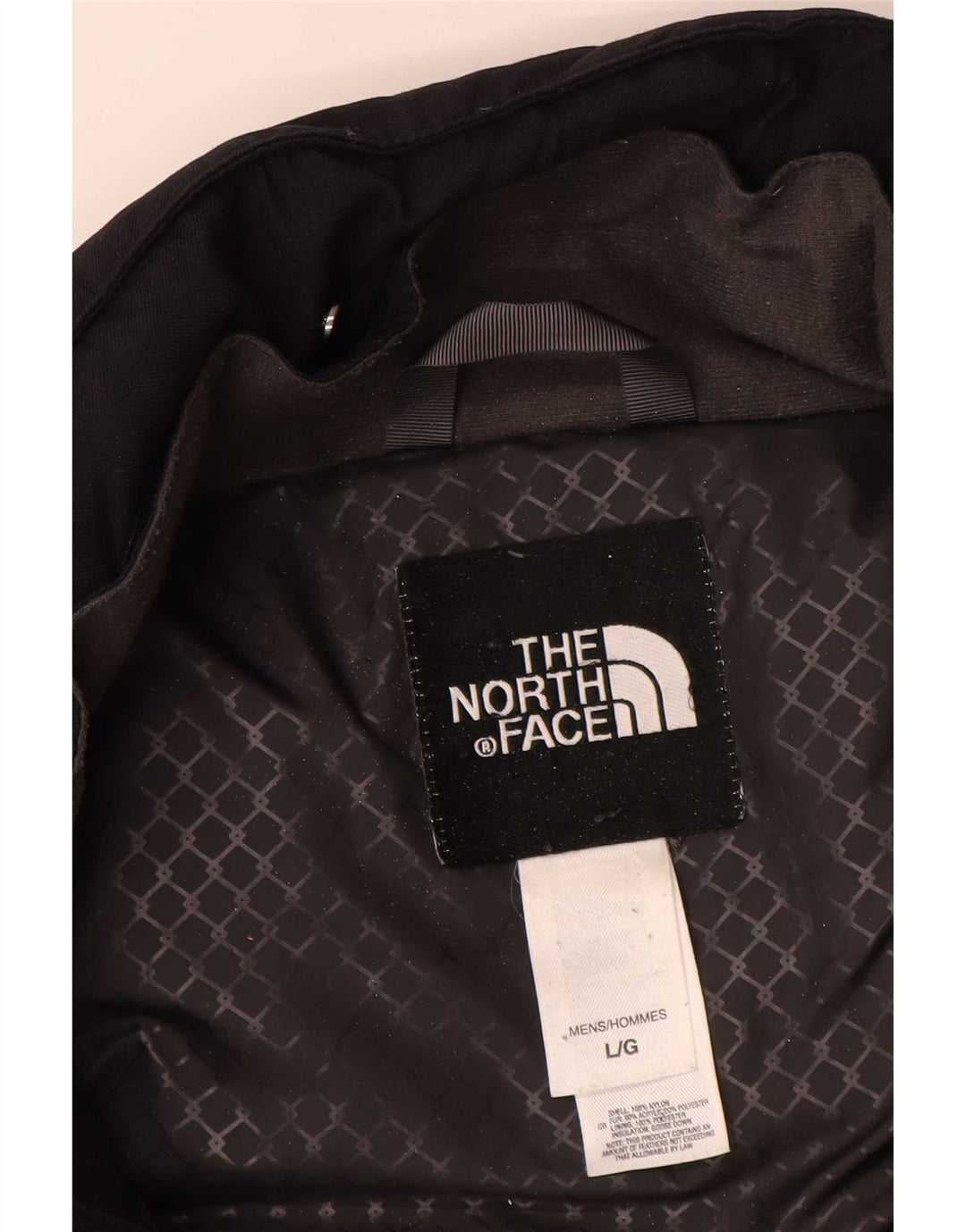 The North Face Veste rembourrée pour homme UK 40 Large Noir Nylon