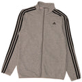 Adidas Veste de Survêtement Garçon 15-16 ans Gris Coton