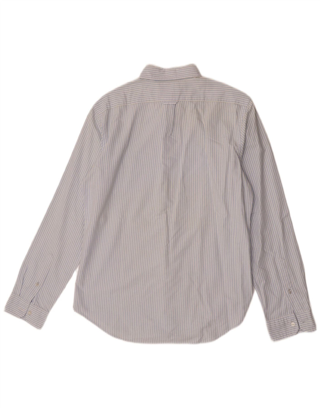 American Eagle Chemise cintrée pour homme en coton rayé bleu petit