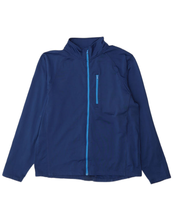 Mountain Warehouse Veste de survêtement pour homme XL Bleu marine Polyester