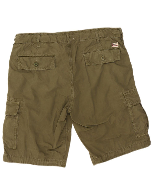 Roy Rogers Short cargo pour homme W35 Large Kaki