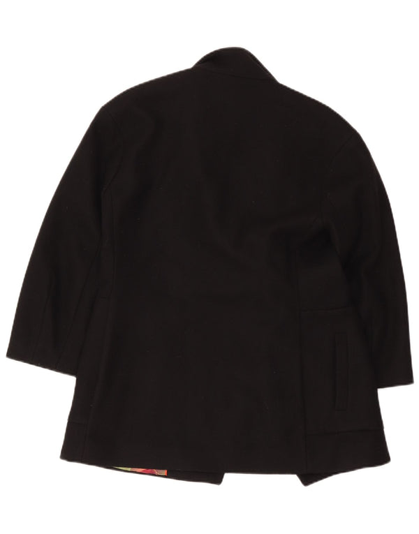 Ted Baker Pardessus ouvert surdimensionné pour femme Taille 1 XS Noir