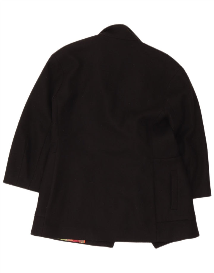 Ted Baker Pardessus ouvert surdimensionné pour femme Taille 1 XS Noir