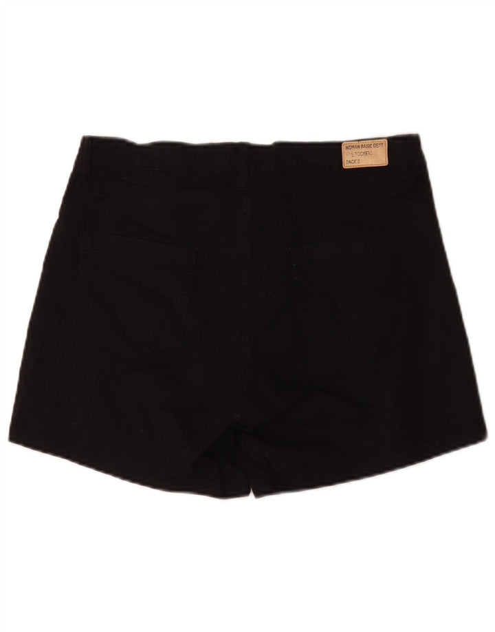 Dack's Short décontracté taille haute pour femme IT 44 Medium W32 Noir Coton