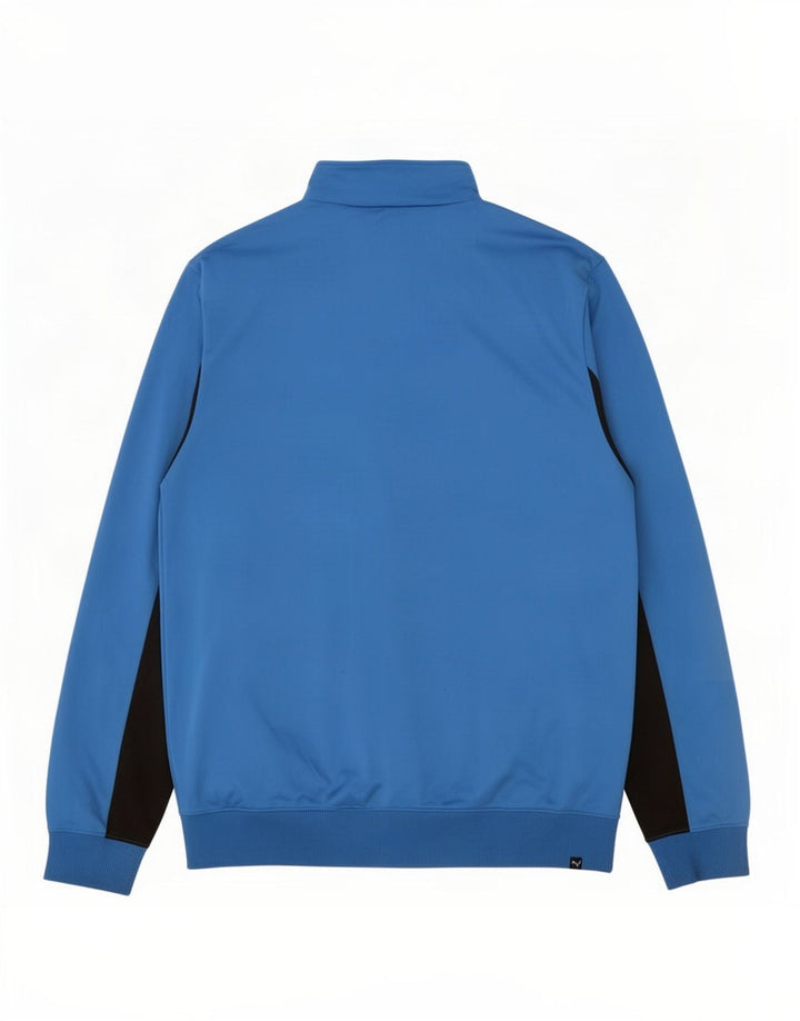 Puma Veste de Survêtement Homme XL Bleu Colorblock