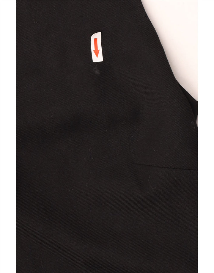 French Connection Robe droite sans manches pour femme UK 10 Petite laine noire