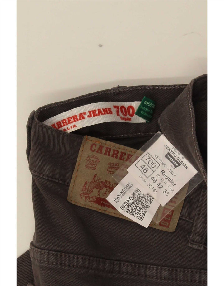 Carrera Jean Droit 700 Regular Fit W33 L34 Homme Gris Coton