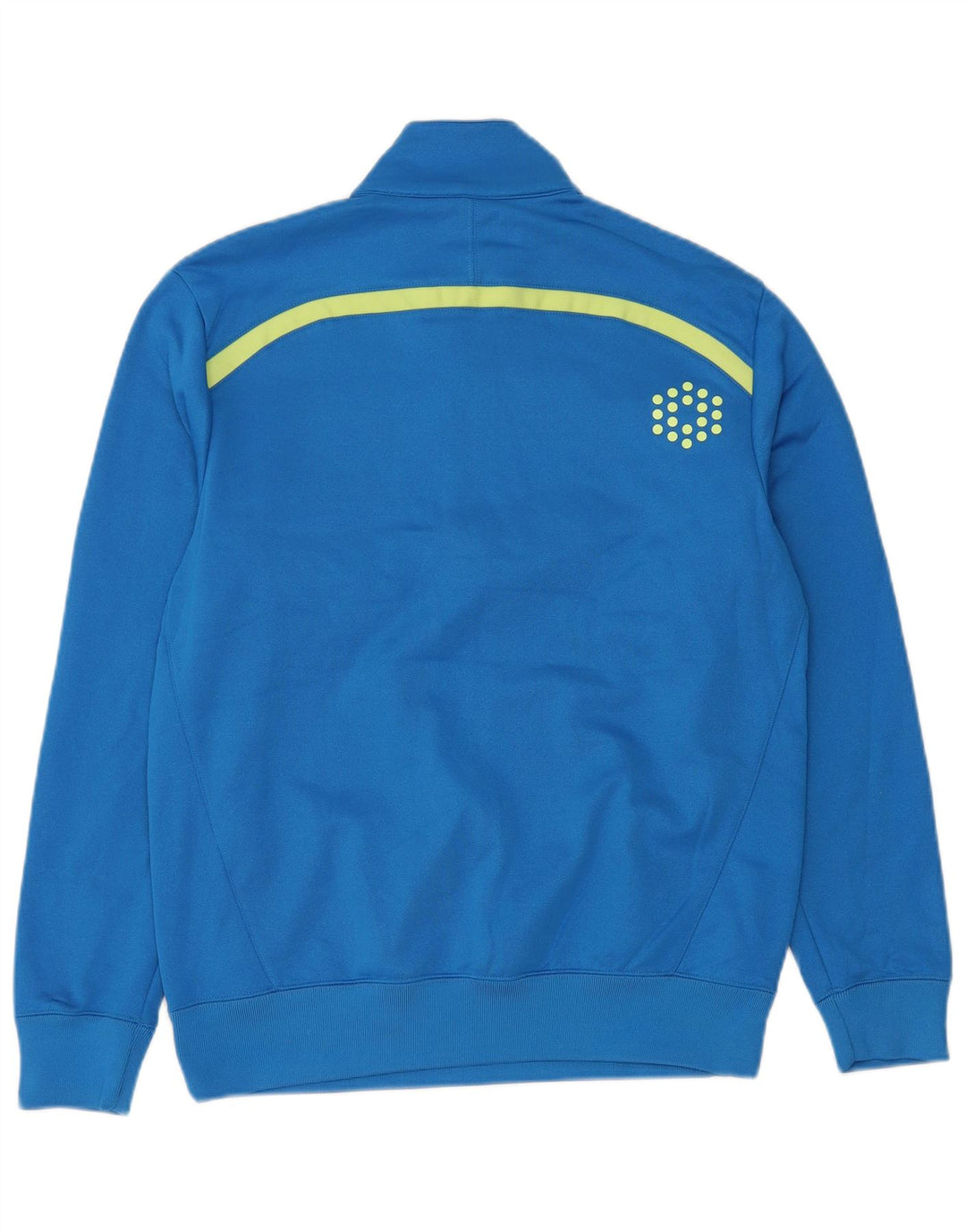PUMA Sweat-Shirt à Col Zippé Homme Bleu Moyen Polyester